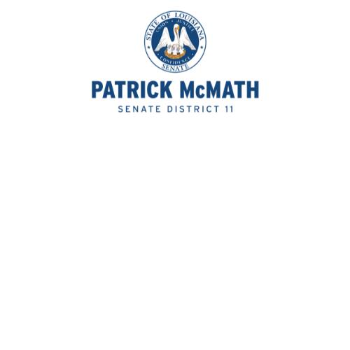 Senator Patrick McMath logo