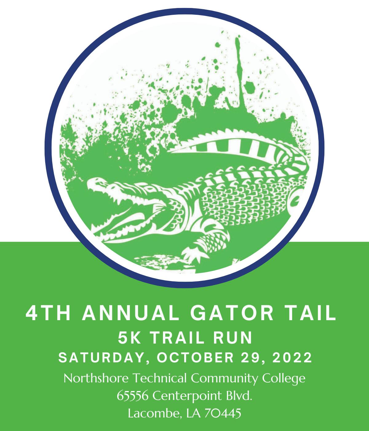 Gator Tail 5k Trail Run logo