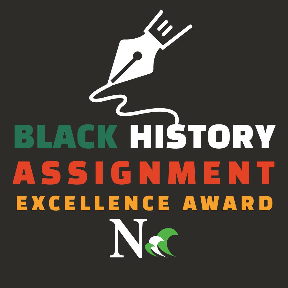 Black History Assignment - Excellence Award