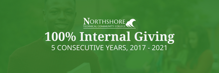 100% Internal Giving  5 Consecutive Years  2017 - 2021
