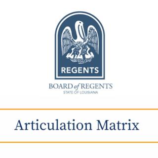 Board of Regents matrix