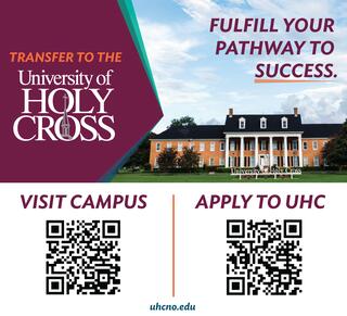 Transfer to Holy Cross