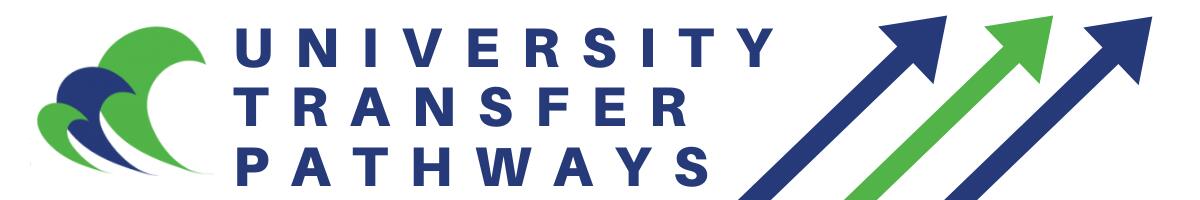 University Transfer Pathways banner
