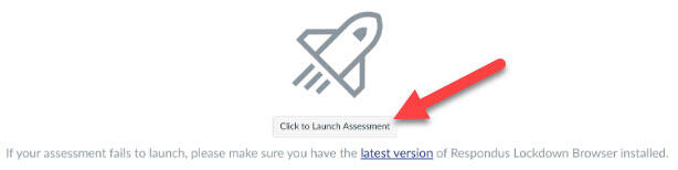 Launch Assessment screen capture